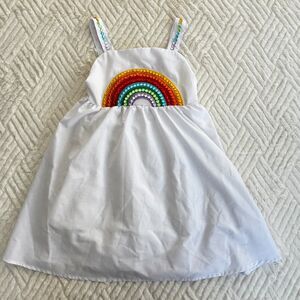Lola + The Boys Crystal Rainbow Sun Dress - size 6